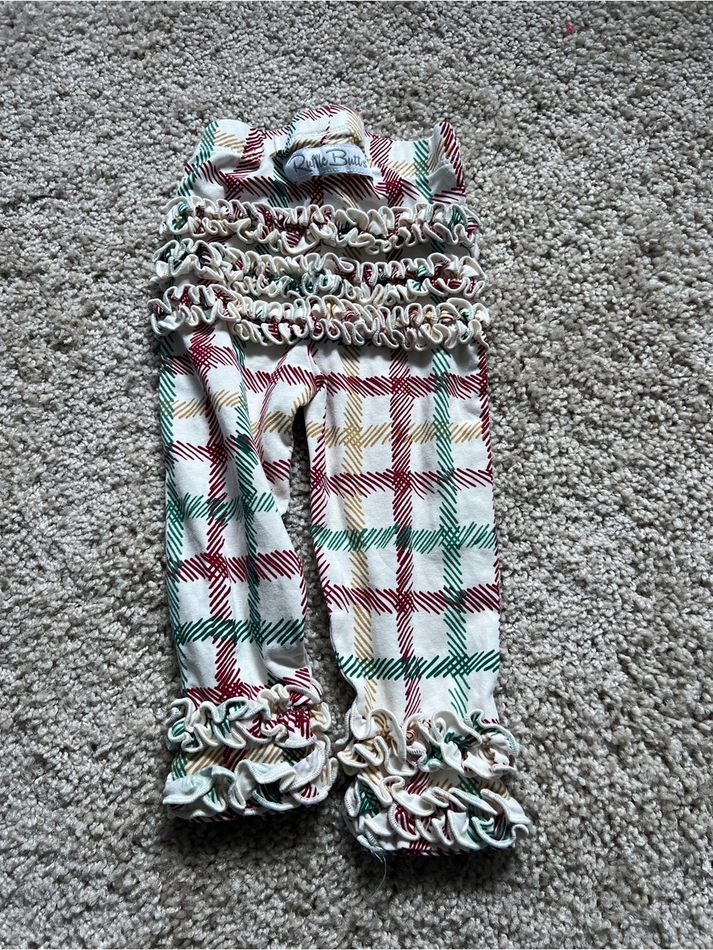 Ruffle Butts Pants 2 Pairs 6-12M - Picture 3 of 5
